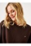 Aura Sweatshirt Brown - 3