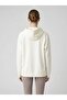 Lydney Women's Hooded Sweatshirt Cream - 2