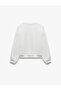 Stitch Licensed Printed Comfortable Fit Raised Crew Neck Long Sleeve Sweatshirt - 6