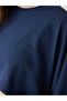 Aura Crop Long Sleeve T-Shirt Blue - 3