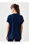 Aura Oversize T-Shirt Navy Blue - 2