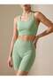 Gela Sculpting Sport Biker Tights Pastel Green