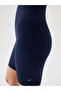 Vella High Waist Comfort Biker Leggings Navy Blue - 4