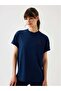 Aura Oversize T-Shirt Navy Blue