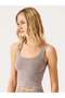 Aura Short Length Soft Undershirt Light Brown - 3