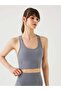 Gela Double Layer Kompress Sport Bra Gray