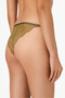 Printed Micro Lace Brazilian Panties - 2