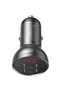 Incarcator auto Display, 2x USB, 4.8A, 24W, Gri - 3