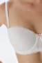 Off-White Bloom Lace Underwire Bra - 3