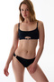 Black Hearth Bandeau Bikini Top - 6