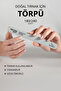 Prosthetic Nail Paper File, 180/240 Flat Oval Gray Nail File