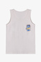 Boy's Off-White Sardines Fish Patterned 2-Piece Undershirt - 3