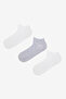 Men's Super Gray - White 3-Piece Booties
