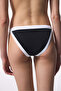 Black Gina Extra Super Low Waist Bikini Bottom - 2