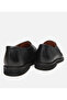 Men's Leather Black Ultra Light Sole Classic Shoes - 5