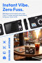 Digital Camera, 18MP 8X Zoom Autofocus Point and Shoot Digital Cameras with 2.7inch TFT Display, Anti Shake, Auto Face Beauty, Multi Color Filter, for Vlogging Travel - 3