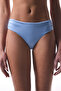 Seashell Blue Drawstring Bikini Bottom