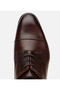 Men's Leather Brown Laced Classic Shoes - 5
