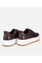 Men's Leather Brown Soft Textured Casual Shoes - 4