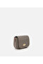 Women's Leather Mink Lock Detailed Mini Bag - 3