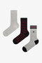 Men's Three Legends Car Patterned 3-Piece Socks