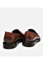Men's Leather Brown Ultra Light Sole Classic Loafer - 5