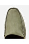 Men's Nubuck Leather Green Light Sole Casual Loafer - 4