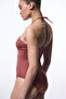 Light Brown Astrid Macrame Beaded Swimsuit - 5