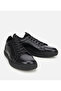 Men's Leather Black Soft Textured Casual Shoes - 2