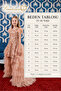 Sequined Girls' Evening Gown, Special Occasion Dress with Detachable Tulle Train, Wedding, Prom - 8