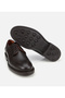 Men's Leather Brown Comfortable Sole Classic Shoes - 6