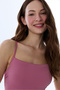 Rose Pink Strapless Underwire Swimsuit - 5