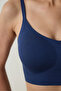 Non-Marking 24 Hour Navy Blue Bralet - 3