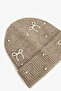 Mink Bow Detailed Beret - 2