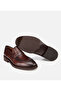 Men's Leather Brown Classic Loafer Shoes - 6
