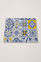 Tile Patterned Tempered Glass Cutting Board – 35 × 25 cm - 2