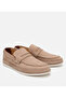 Men's Nubuck Beige Comfortable Sole Loafer - 2
