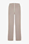 Colorful Striped Men's Double Combination Shirt Pajama Set - 3