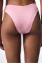 Pink Bead Detailed V Cut Bikini Bottom - 3