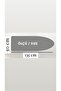 Prestige (50X135Cm) Gray Ironing Board Cover Cloth Ironing Board Cover - 6