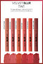 Velvet Blur Tint with Velvet Finish Moisturizing Matte Lipstick - 01 Velvet Nude - Nude - 4