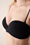 Push up Wireless Strapless Black Bra - 4