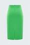 Straight Pencil Skirt - Light Green - 5