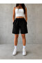 3-Piece Shorts for Women (Black-Grey-Navy Blue) Oversize Summer Shorts Anti-Sweat - 3