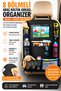 Oxford Fabric 8 Compartment Car Seat Back Organizer Car Phone Tablet Storage Holder Organizer