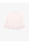 Bow Detailed Long Sleeve Crew Neck Sweatshirt - 4
