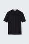 Collar Detailed Shirt - Black - 6