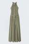 Belted Dress - Khaki - 6