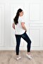 Women's V-neck Large Size T-shirt 1486-23 - 4