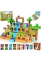 100Pcs Magnetic Building Blocks Toy Building Blocks Full Set of Children's DIY Assembly Toy Building